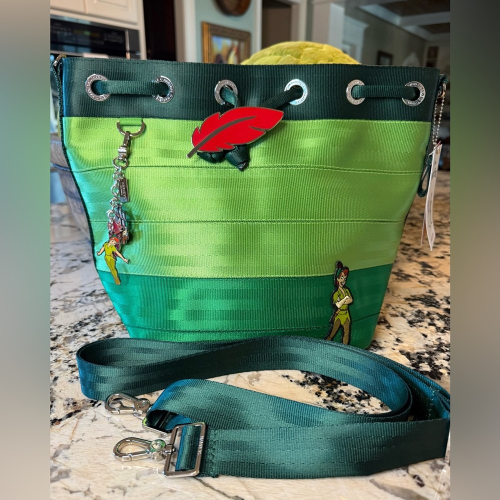 NWT Harveys Disney Peter Pan Park Hopper Backpack or Crossbody Bag